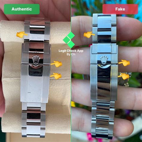 fake rolex replacement band|how to tell if rolex bracelet is fake.